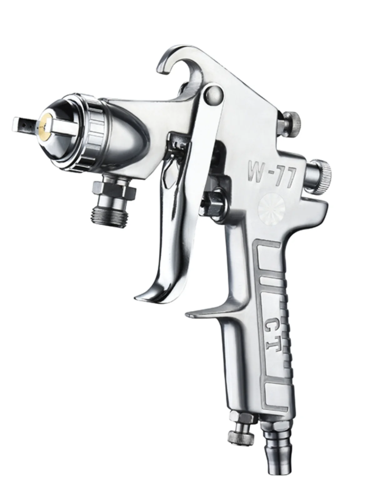 

W-77 Spray Gun 2.0-4.0mm Nozzle Sprayer Gravity Paint Airbrush Painting Car Aerograph Tool W77 Up Down