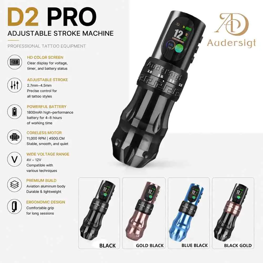 

Single and dual controllers Professional Tattoo Machine 1800mah Tattoo Pen Machine For Tattoo Body Artists