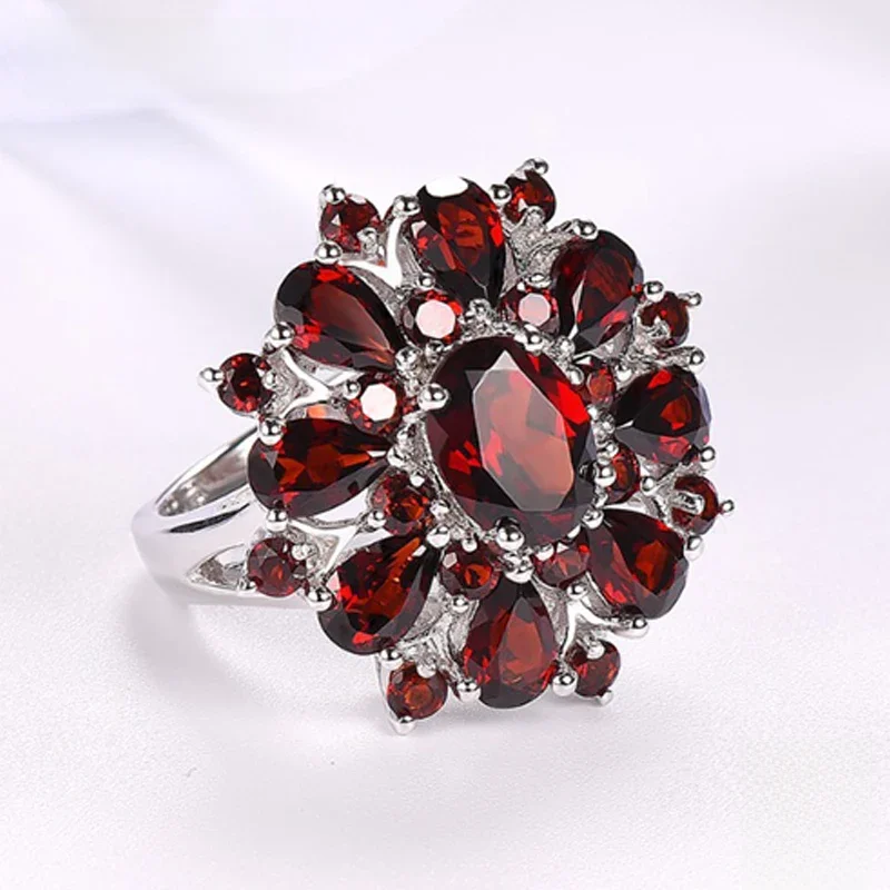 Zdadan Sterling Silber Zirkon Fingerringe für Frauen Charme Hochzeits schmuck