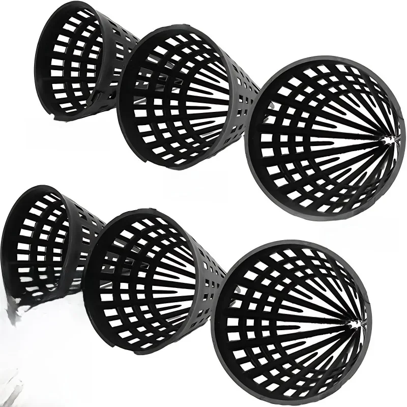 Filet de pêche avec couvercle en plastique pour anguille sans fin, accessoires noirs, fournitures, 1 à 5 pièces