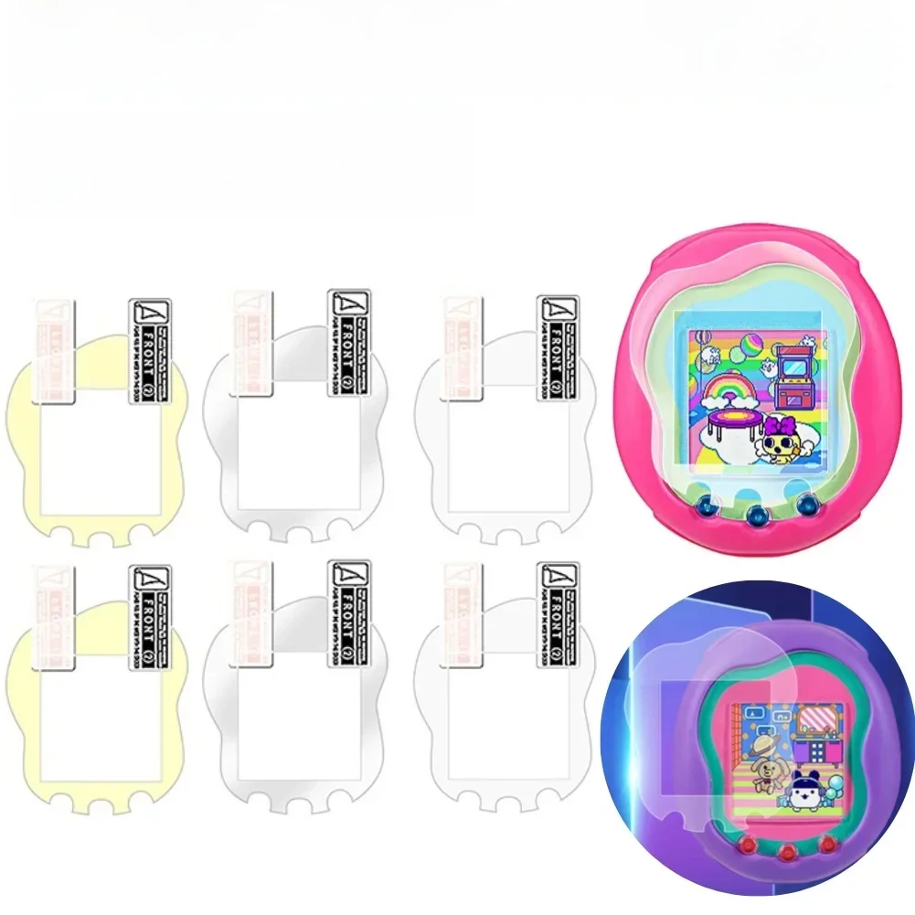 Protecteur d'écran anti-rayures pour Console de jeu PET/TPU, Film anti-empreintes digitales HD pour Tamagotchi Uni Band, accessoires pour animaux de compagnie