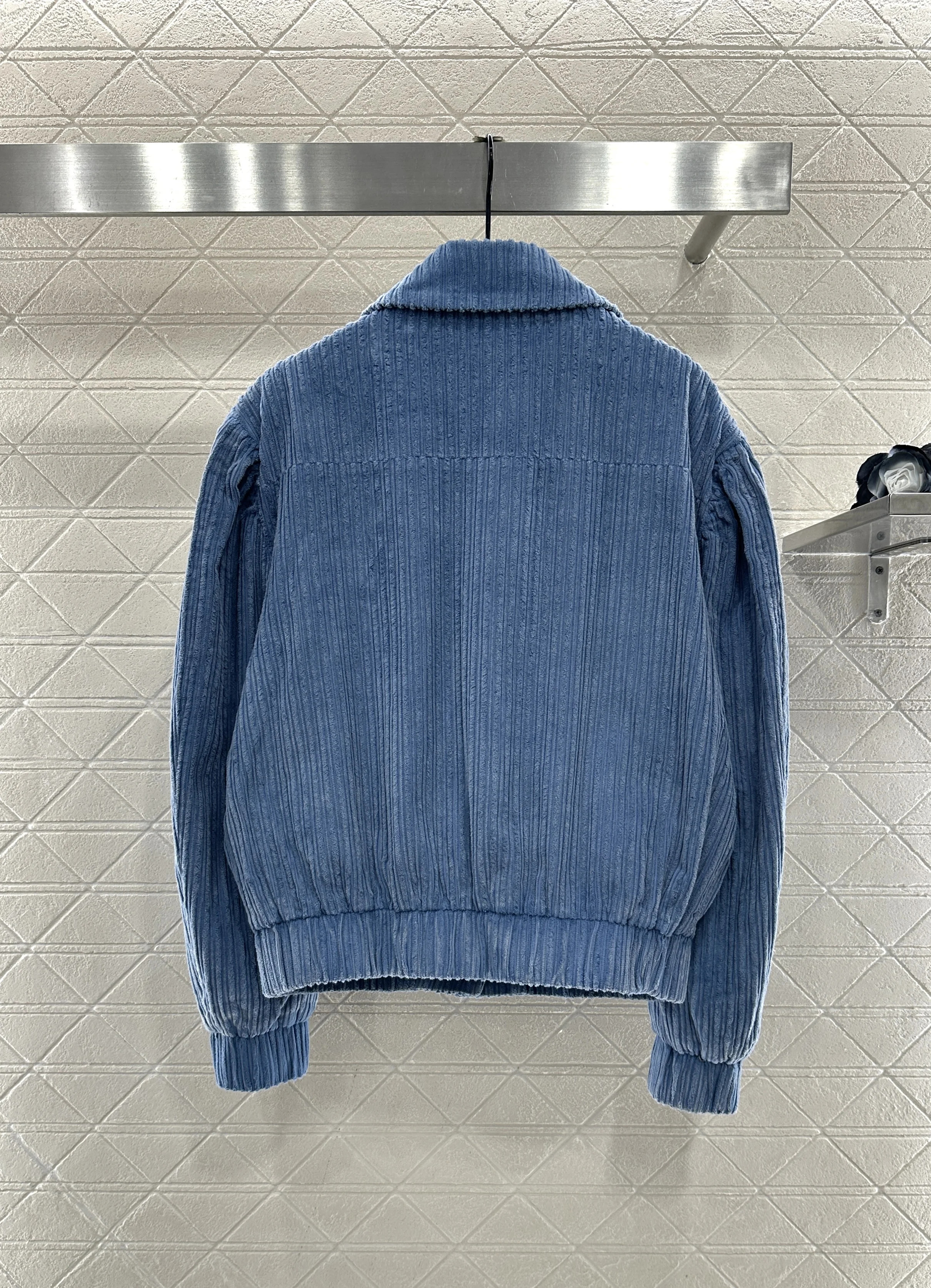 

25SS Winter Women's All Cotton Corduroy Collar Jacket LH228