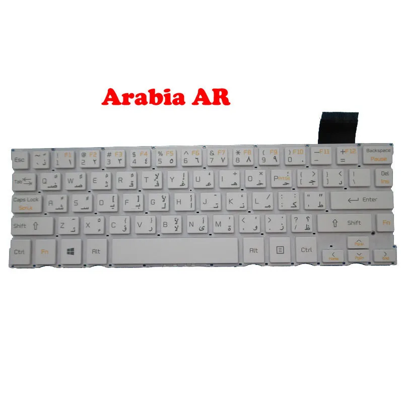 Laptop Z160 H160 Keyboard For LG 2V137867AS1 V137867AR1 Arabia AR Spanish SP New