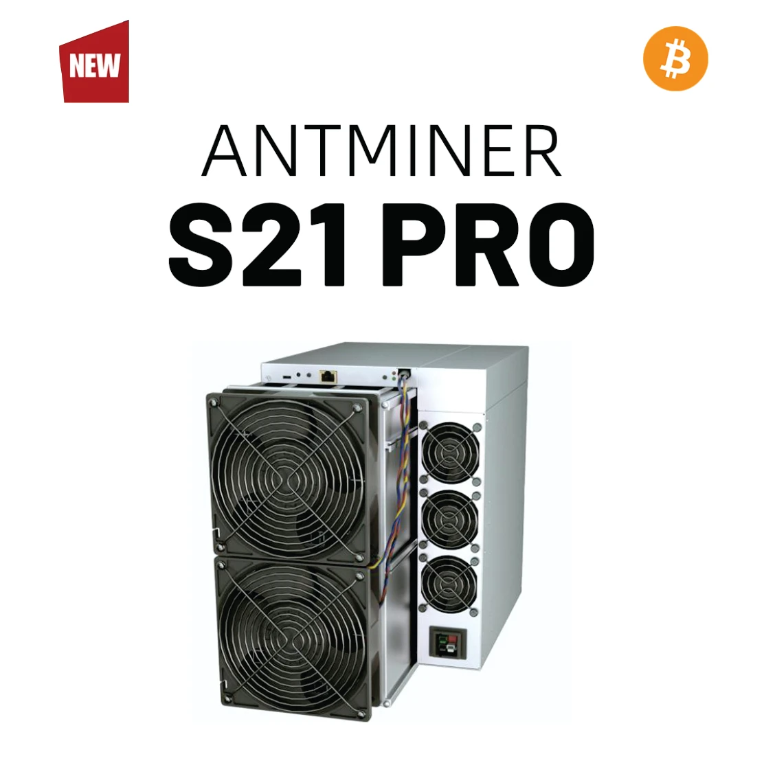

SH | Promo Price Free Delivery - Bitmain Antminer S21 Pro Long Operation Life ASIC Miner