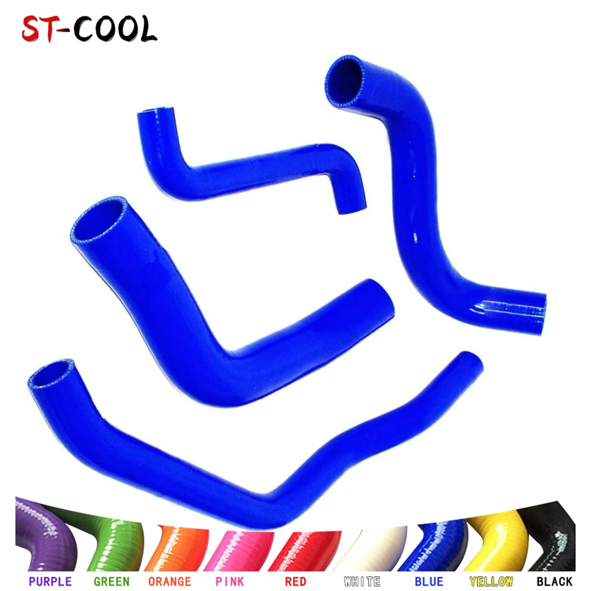 

Tube Kit For Ford Falcon Fairmont EF EL 4.0 I6 1994-1998 1995 1996 1997 Silicone Radiator Hoses Piping 10 Colors 4Pcs