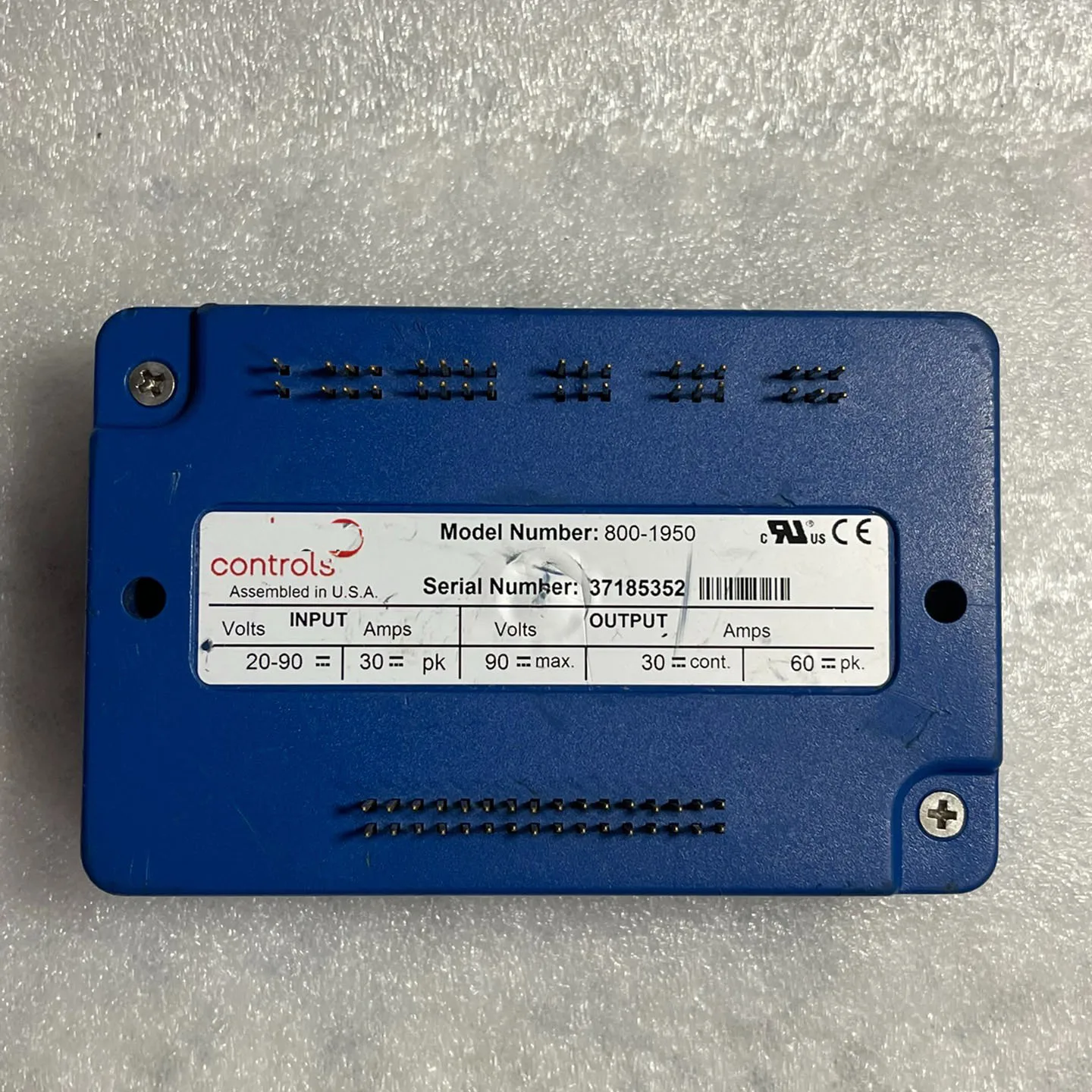 800-1950 Servo amplifier used in good condition
