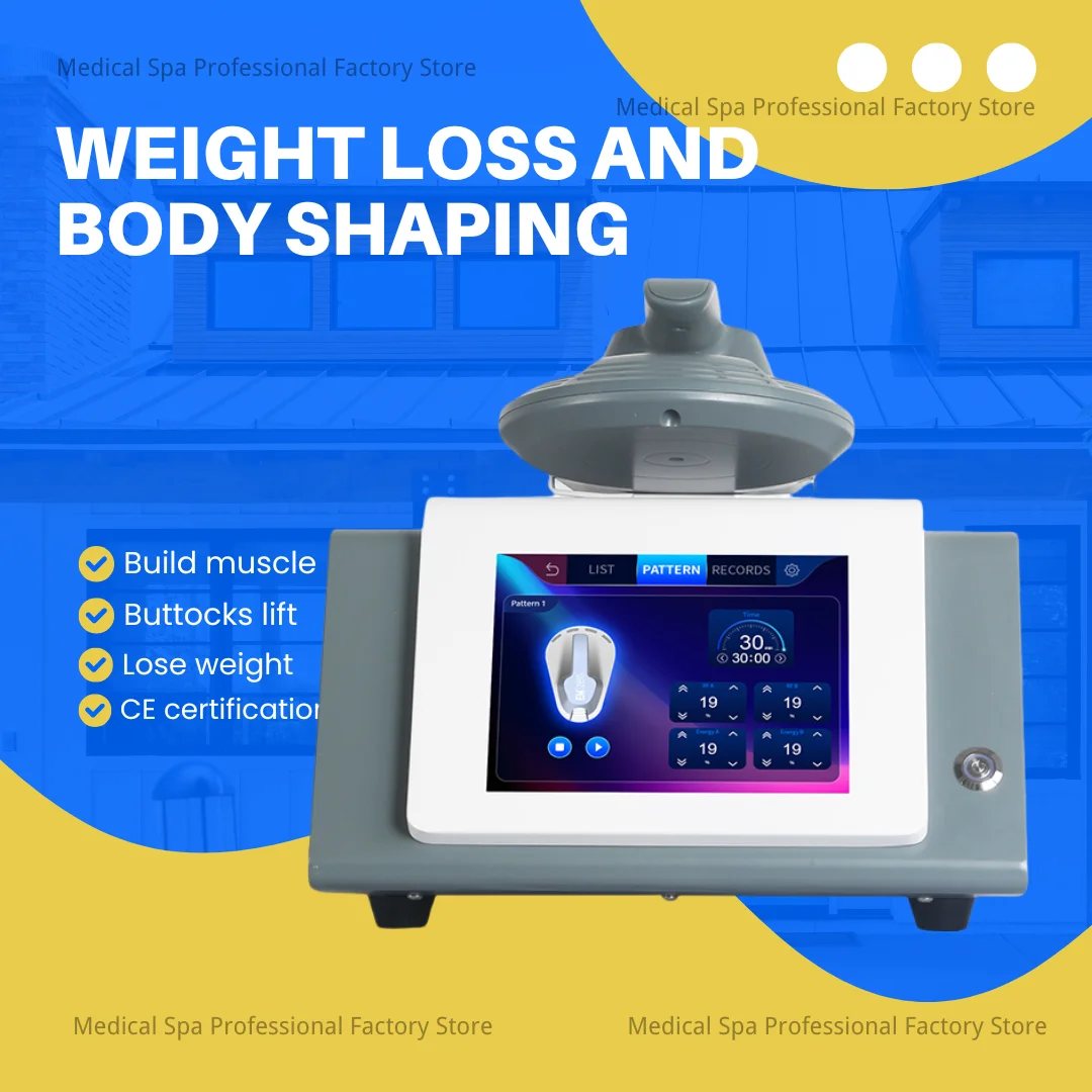 

Ems neo rf in sculpting machine Emszero body sculpt machines Hi-emt Professional electromagnetic stimulation Build muscles