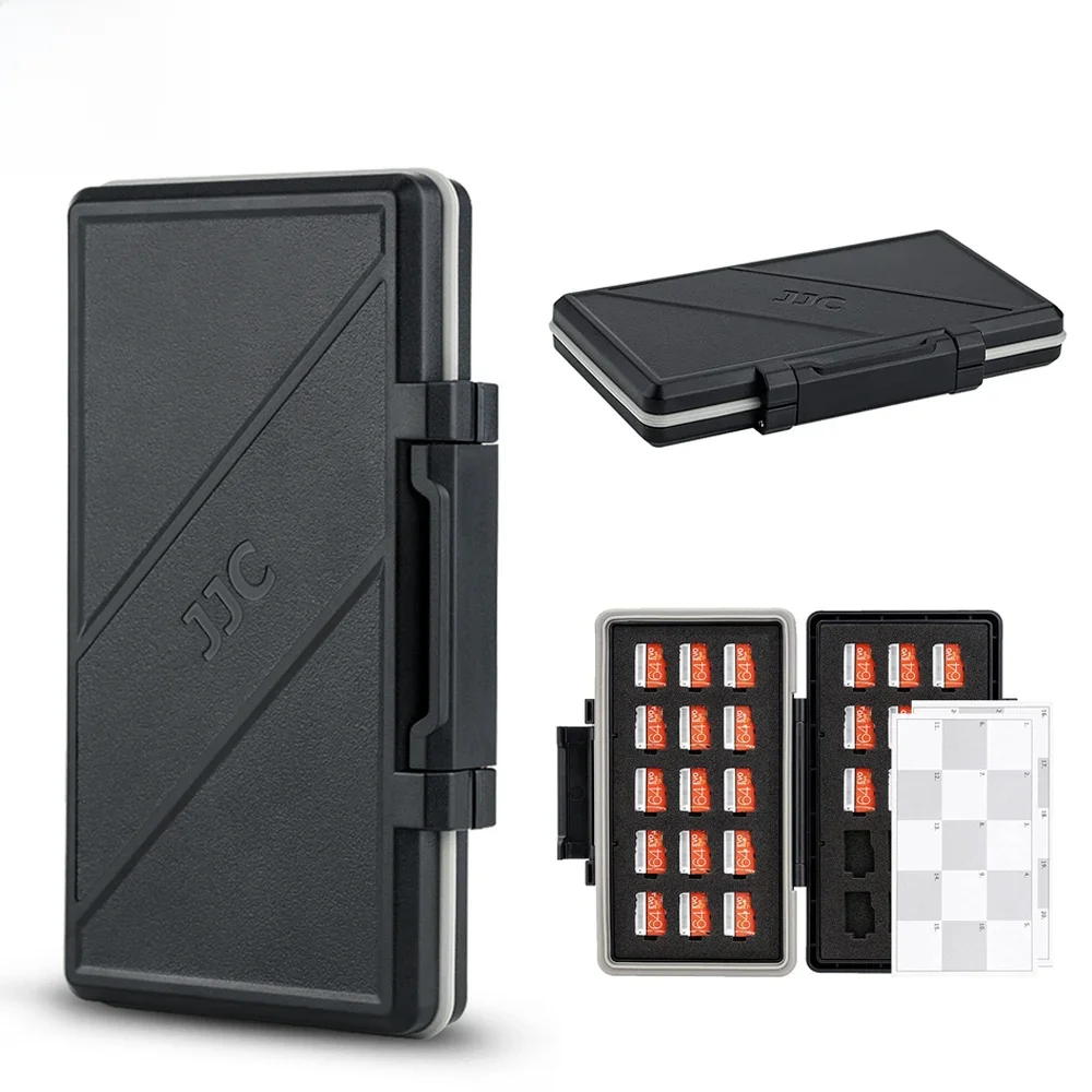 30 miejsc na karty Micro SD Etui na karty Micro SD Organizer na karty Micro SD Micro SDHC Micro SDXC TF MSD Pudełko do przechowywania kart Keeper Protector — zdjęcie produktu 7
