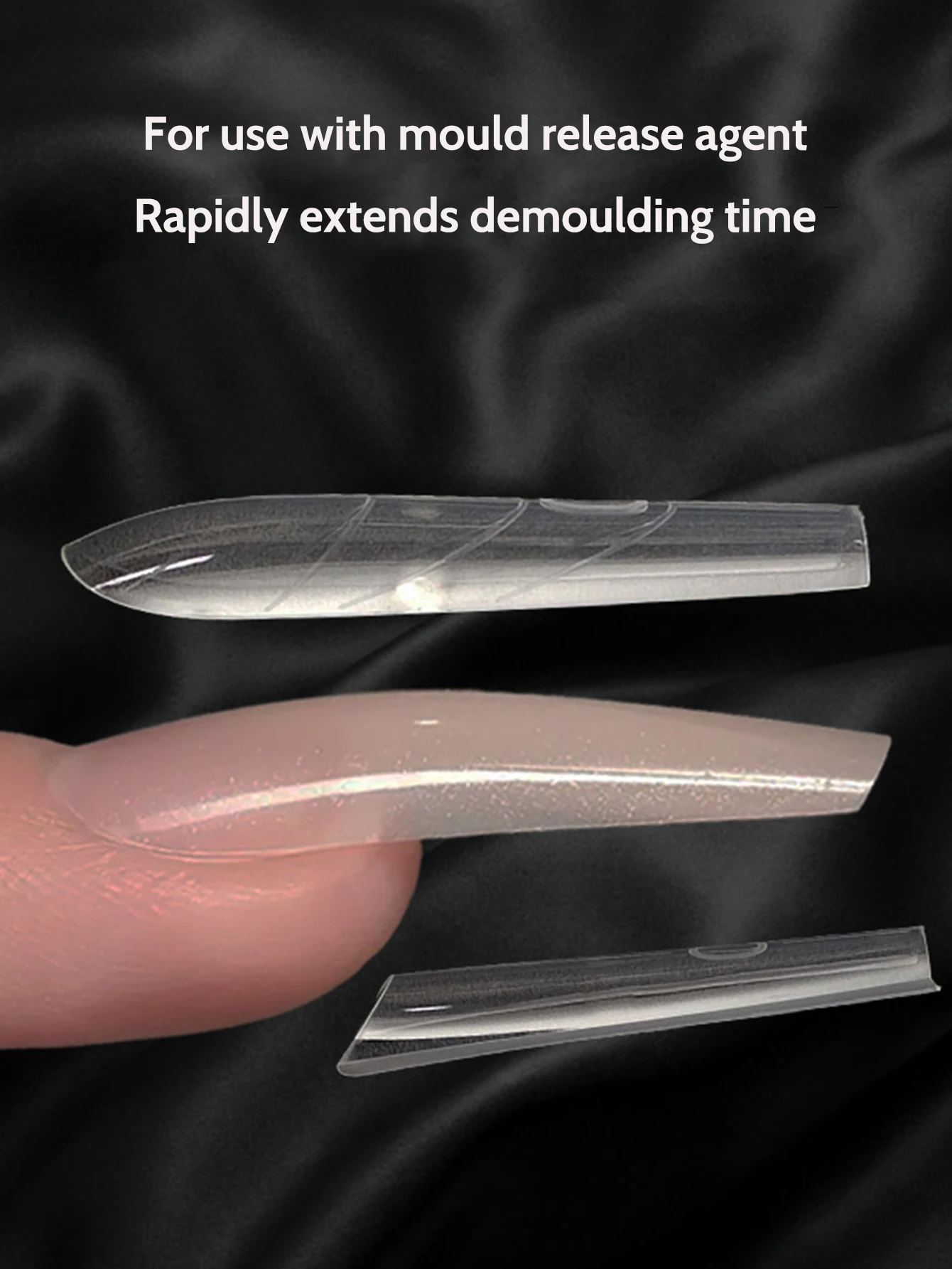 180 قطعة من وضع الأظافر الأندويش، وصلة سريعة بدون ورق، كريستال متضمنة قوالب سفلية وأعلى، سهلة التمديد لصالون الأظافر #6