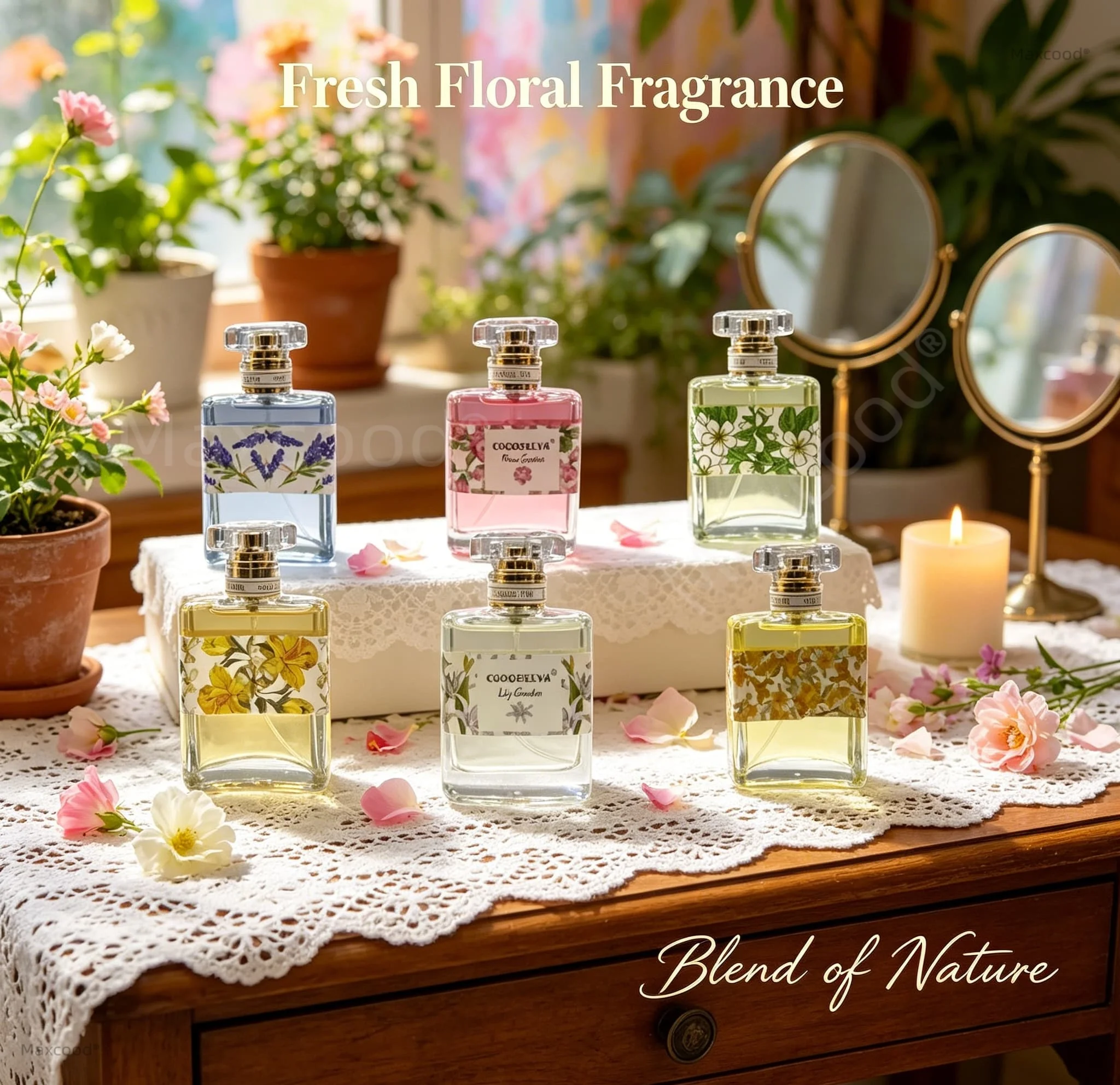 

1.7oz/50ml Women's Perfume Men fragrance Floral and Fruity Toilette Ideal for Gift Travel Size Valentine's Long Lasting Halloween Eau de Increase Charm Pheromone Holiday Birthday gift Cologne Charm Romantic Christmas fscent erfect Gift Suitable For Dat