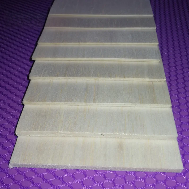10 sztuk 600x100x0,75/1/1,5/2/2,5/3/4/5mm super jakość modeli arkuszy balsa dla majsterkowiczów samolot łódź materiał modelu — zdjęcie 2