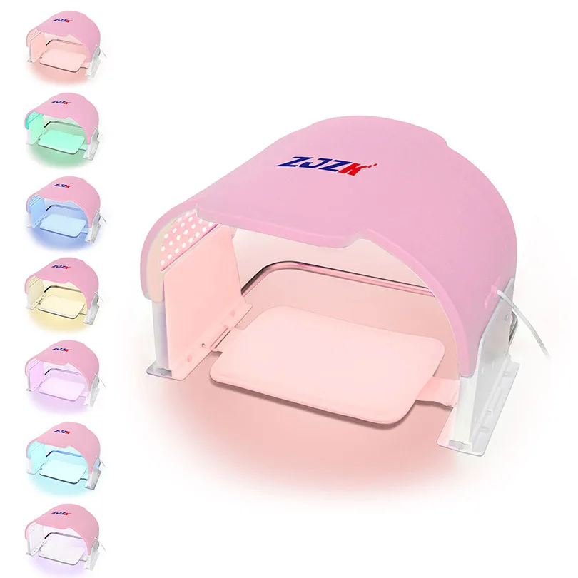 Led Light Mask Therapy Face Led Light Face Masks Skin Care Led Mask 7 Colors 990 LED Chips for Anti-Acne Skin Rejuvenation