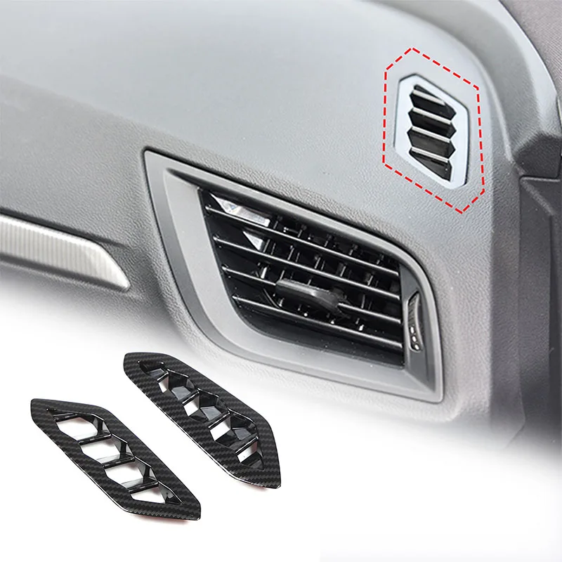 

For BMW 1 Series 2 Series F40 F44 2020-2023 ABS carbon fiber style car dashboard air outlet frame decorative cover