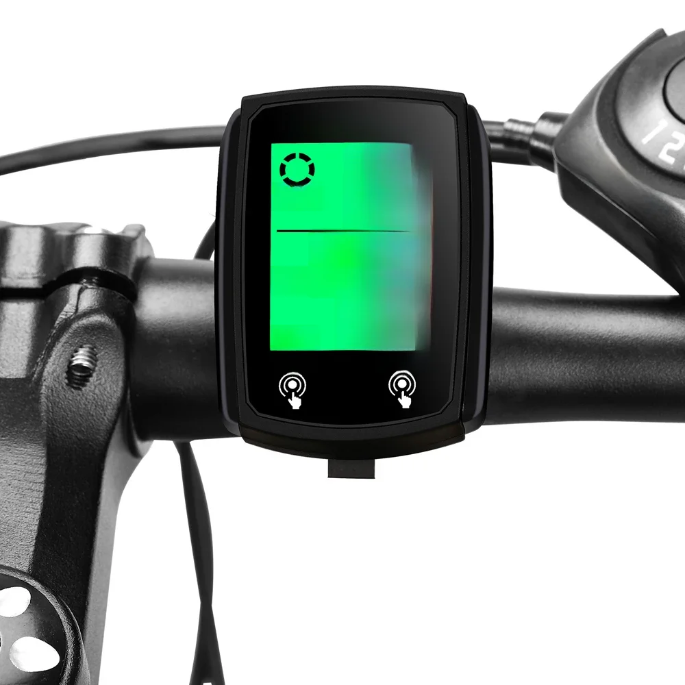 AliExpress Wired Bike Computer LED Digital Bicycle Speedometer Odometer Touchscreen Cycle Computer Waterproof