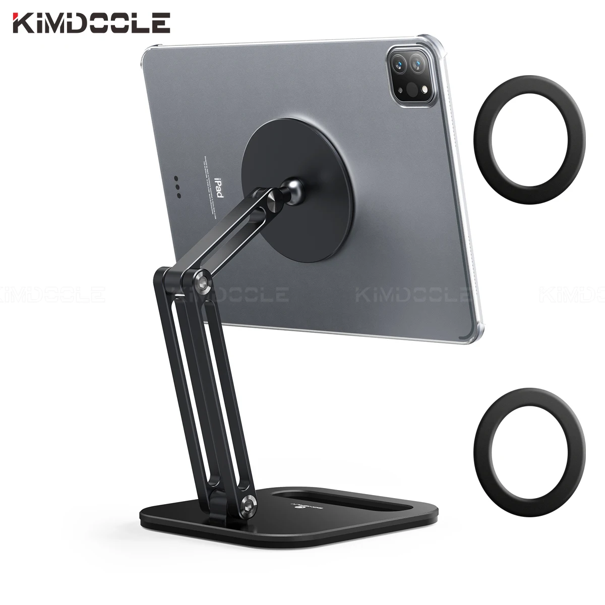 Kimdoole Magnetic Sticker for Tablet Stand Holder Metal Magnetic Tablet Holder for Table Desk Stand Suporte for Ipad Pro Xiaomi