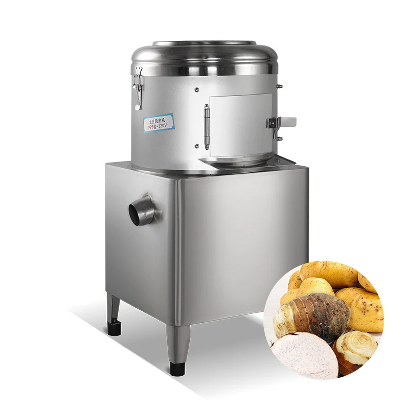 

Stainless Steel Sweet Potato Peeling Machine High Efficiency Commercial Fully Automatic Taro Potatoes Peeling Machine