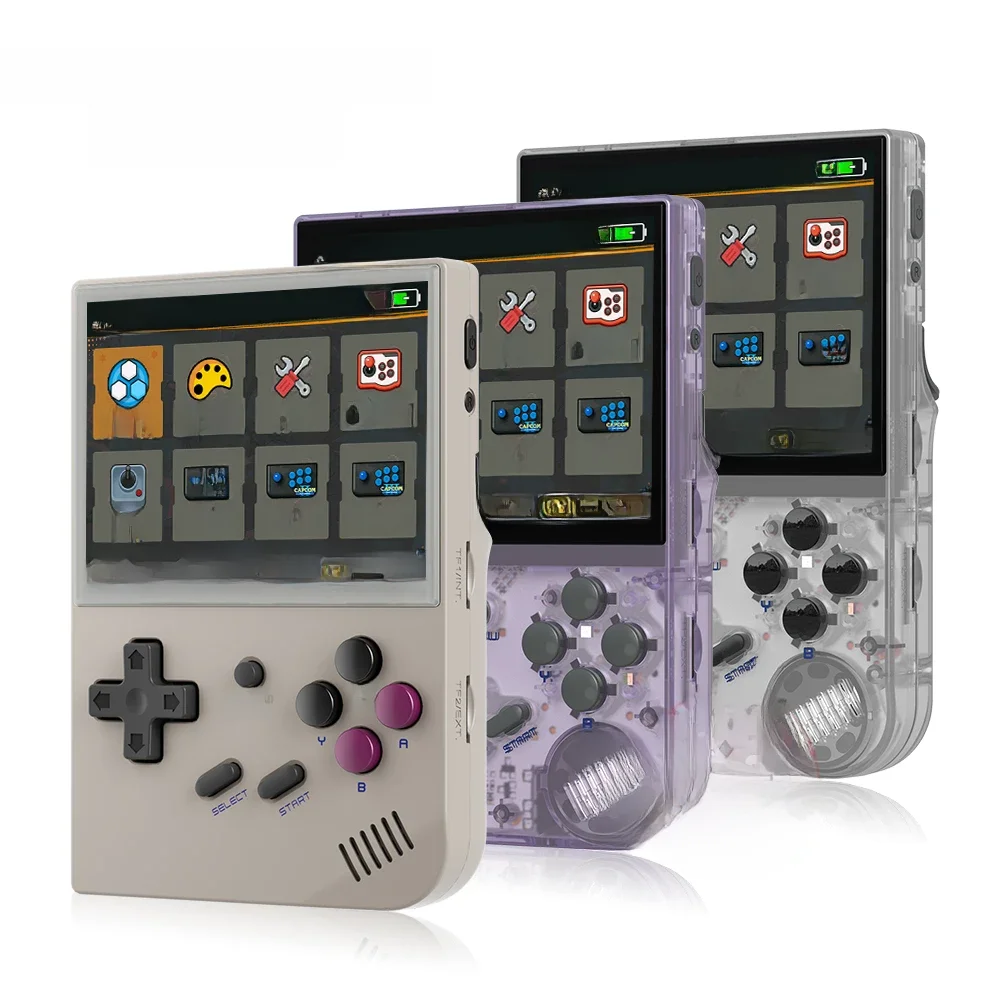 ANBERNIC RG35XX Handheld-Spielekonsole Linux Garlic OS System 3,5 Zoll IPS Cortex-A9 Retro-Videoplayer 5000+ klassische Spiele Kindergeschenk