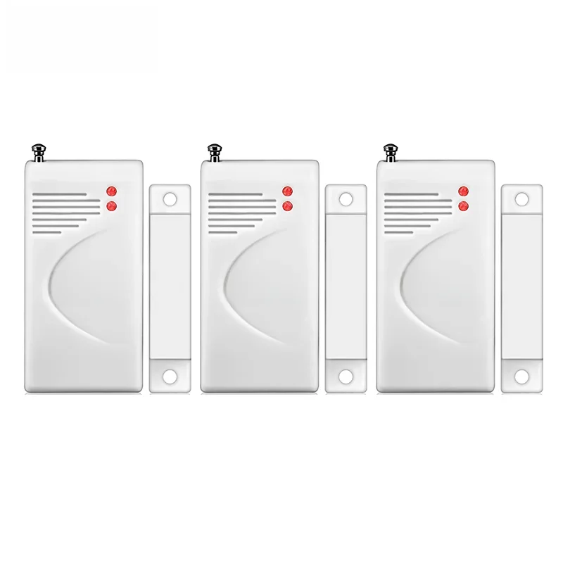 KERUI 433mhz bezprzewodowy czujnik drzwi Alarm w domu bezpieczeństwo czujnik okna/drzwi detektor dla W18 W20 K52 WIFI systemy alarmowe GSM — zdjęcie 2