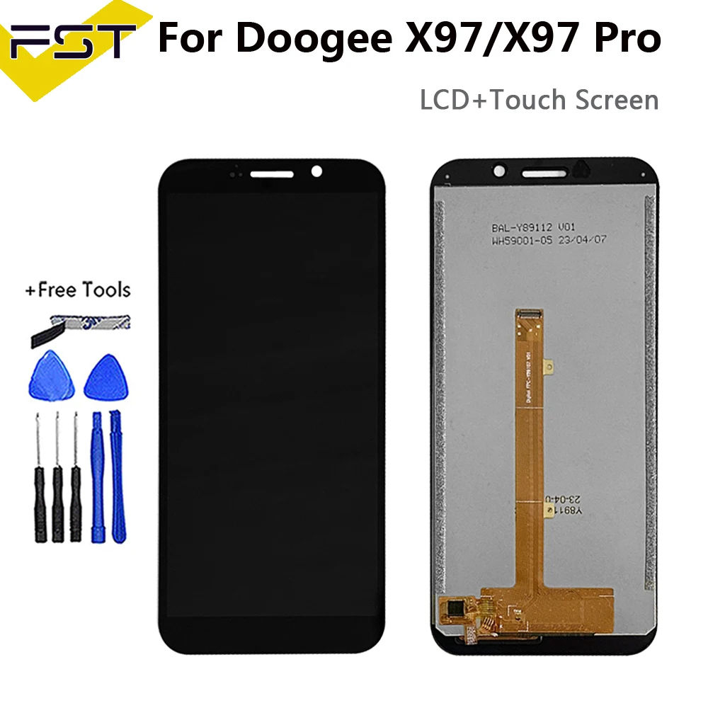 Original For Doogee X98 Pro LCD Display and Touch Screen Digitizer Assembly DOOGEE X97 Pro For Doogee X95 X96 Pro X96Pro lcd