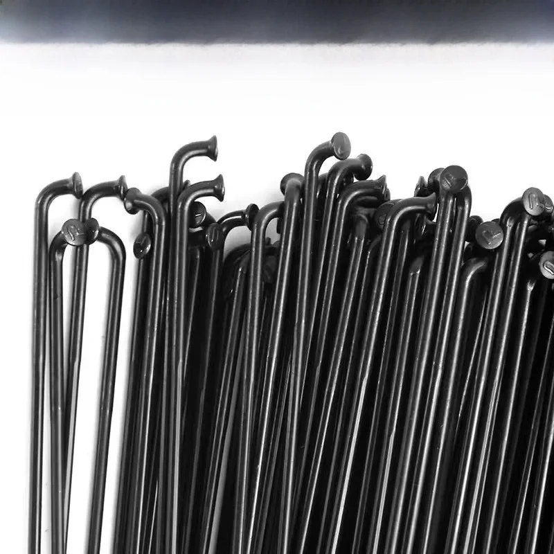 AliExpress Light Pillar PSR TB2015 Triple Butted Bicycle Spokes J-Bend Straight Pull 14G Gauge 2.0 MTB Road Bike Ray Stainless Steel Black