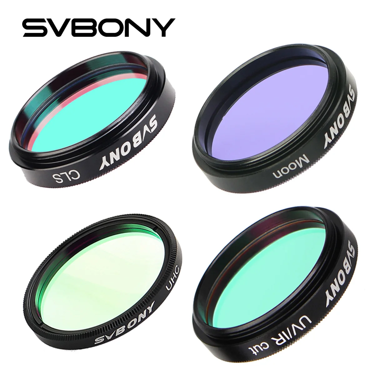 SVBONY Telescope CLS 1.25"/2''/EOS-C Filter for Astronomy Telescope Eyepiece Cut Light Pollution Visual