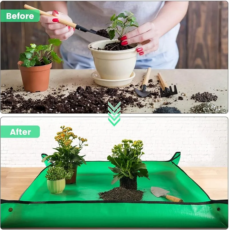Gardening Mat Square Plant Pad - đánh giá và giá Repotting Mat