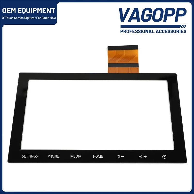 8 Inch Touch Screen Digitizer For MITSUBISHI Outlander 2020-2022 Radio DVD Player GPS Navigation