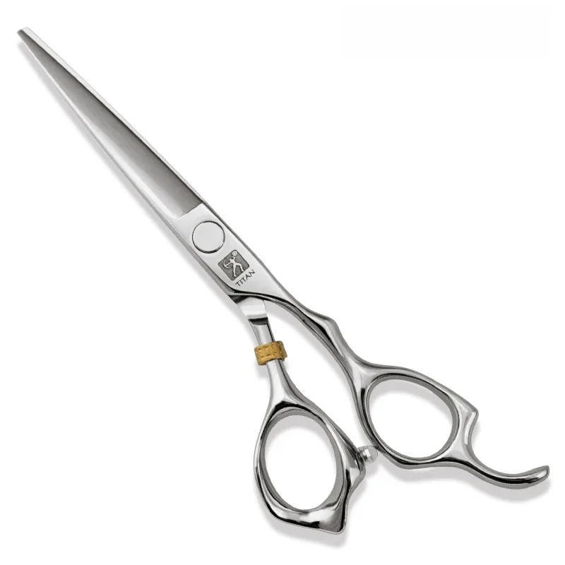 TITAN Haarschaar kappersschaar professionele knipschaar 7 inch JP 440C roestvrij staal - afbeelding 2