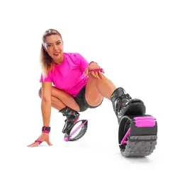 Exciting Kangaroo Jump Boots With 4T Rings 4Belts New Enhanced Edition Bouncing Gym Fitness Dancing Shoes