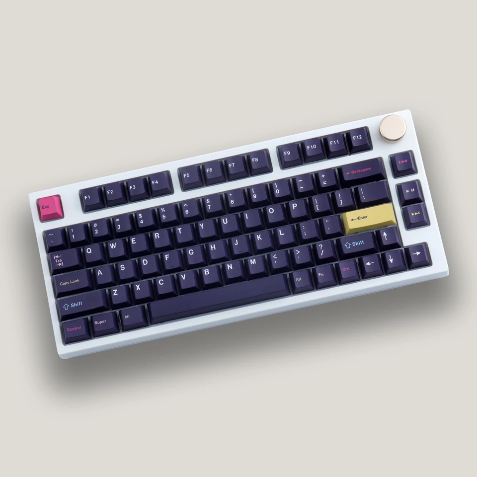 キーボード GMK Future Funk Base kit GMK Future Funk Keycaps Cherry Profile PBT DYE-SUB 151 Keys Keycap
