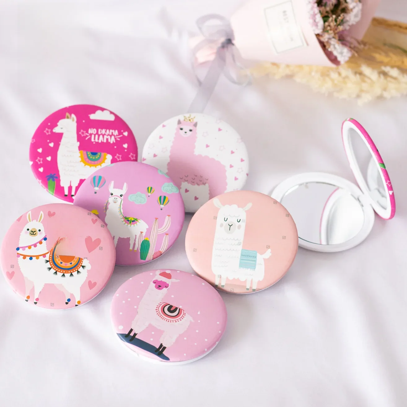 Chama Bolso Espelhos Para Convidado, Presentes De Casamento Originais, Batizado Detalhes, Lembretes