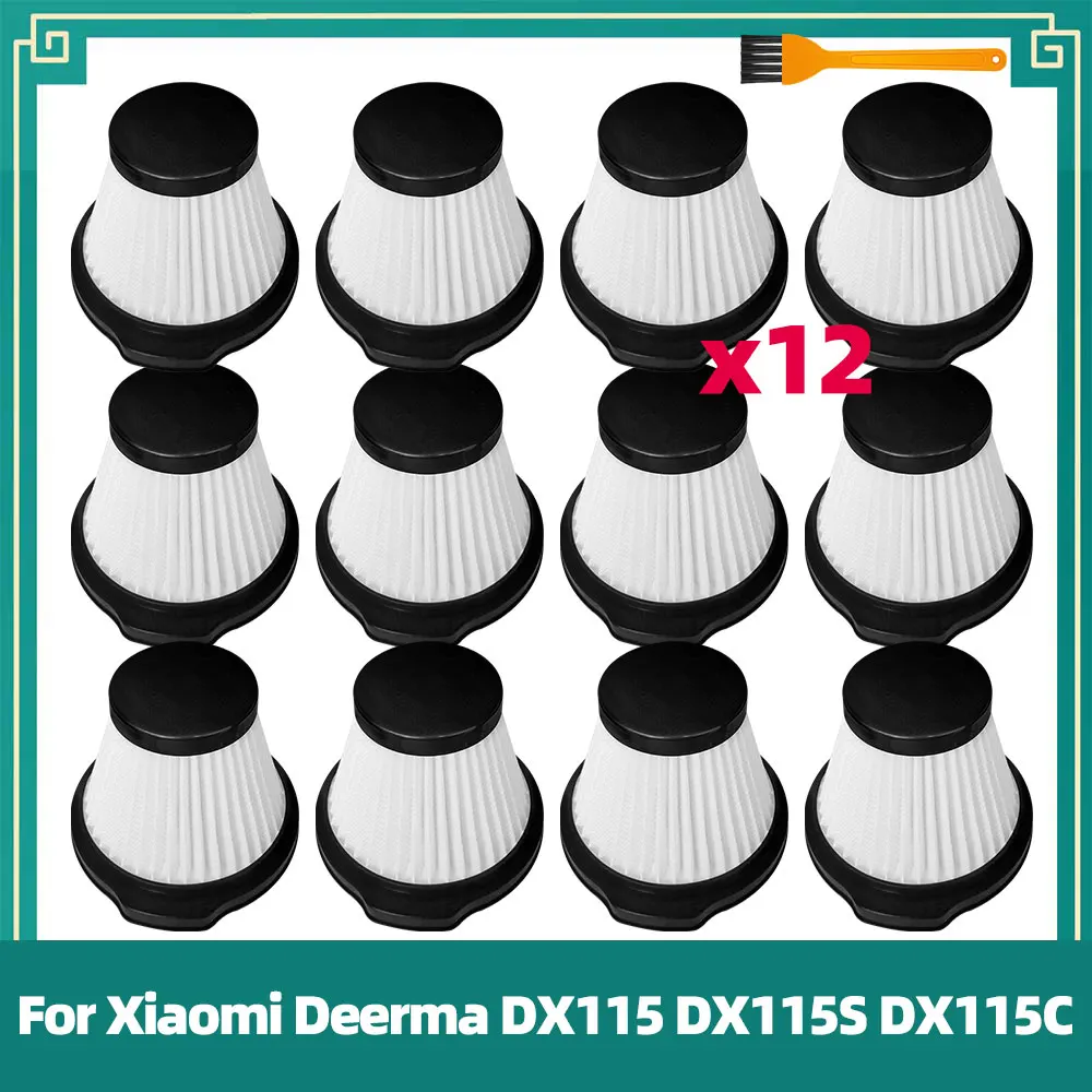 Replacement Washable Hepa Filter Compatible for Xiaomi Deerma DX115 DX115S DX115C Vacuum Cleaner Accessories