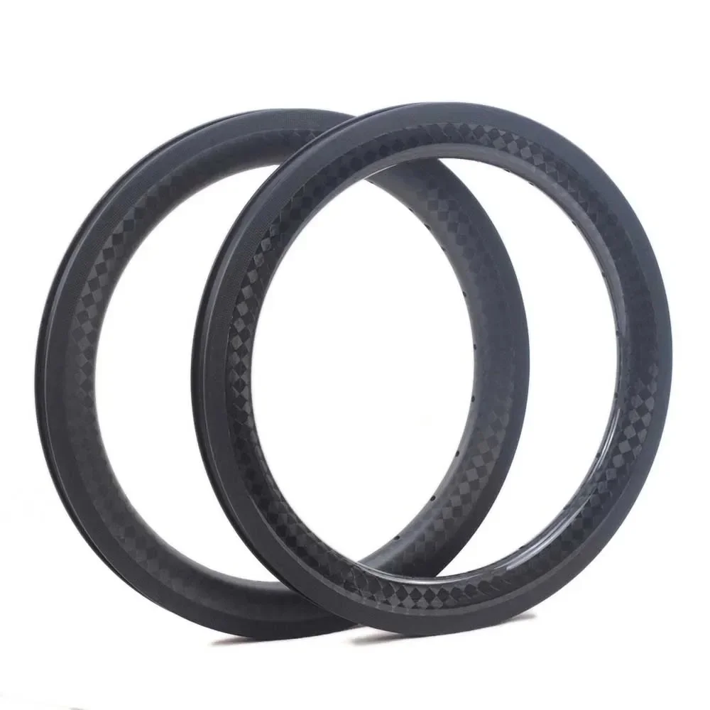 AliExpress SILVEROCK 1pcs Carbon Bicycle Rim 16 Inch 1 3/8" 349 38mm High for Brompton FNHON Folding Bike Minivelo 14h 21h Width Clincher