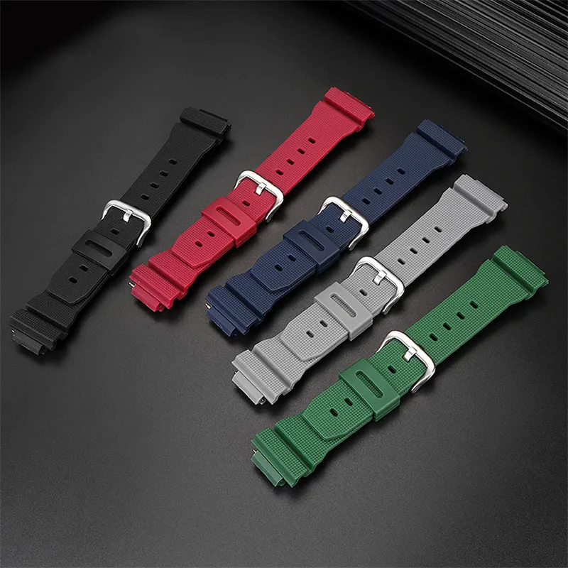 16mm High Quality Resin Silicone Watchband for Casio G-SHOCK GM2100 GA-2100 Series Waterproof Wear-resistant Watch Accessories