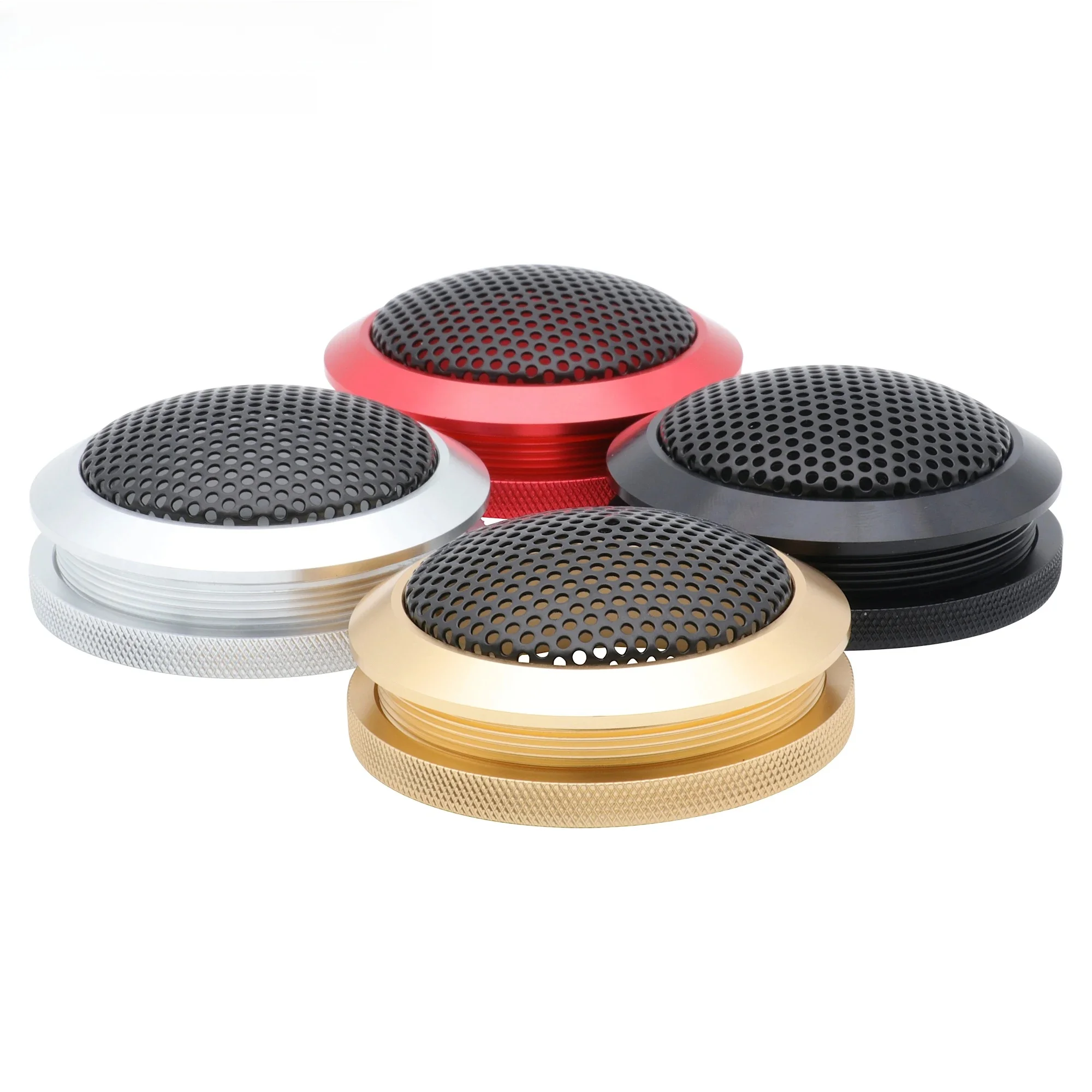 1,5-calowa aluminiowa osłona głośnika Hifi Car Audio Treble Head Tweeter Grill Mesh Black Silver Red Gold — zdjęcie 2