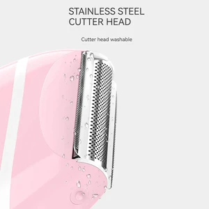 سكين إزالة الشعر اليدوي المحمول للنساء تصميم مقاوم للماء لكامل الجسم قابل للإزالة الإبط وشعر الساق أعلى 12 مبيعات لإزالة الشعر للقضيب - No2