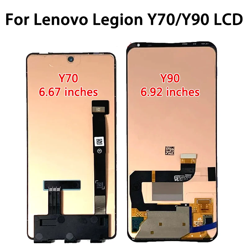 AMOLED For Lenovo Legion Y90 L71061 LCD Display Touch Screen Digitizer Assembly For Lenovo Legion LCD Y70 L71091 Display