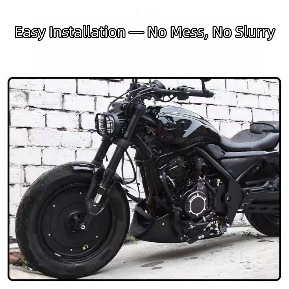 Extended mudguards fender for VOGE CU525 front short mud tile 525CU 525 CU voge cu525