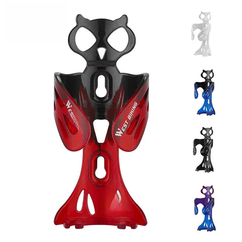 AliExpress West Biking WEST BIKING Bicycle Water Bottle Cage PC High Toughness Owl Shaped Bottle Holder Lightweight MTB Road Bike Bottle Bracket