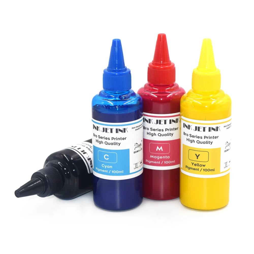 Refill Inkjet Pigment InK Use Brother LC401 LC401xl LC402 LC402xl LC404 LC406 LC406xl MFC-J1010DW J1012DW J1170DW MFC-J5340DW