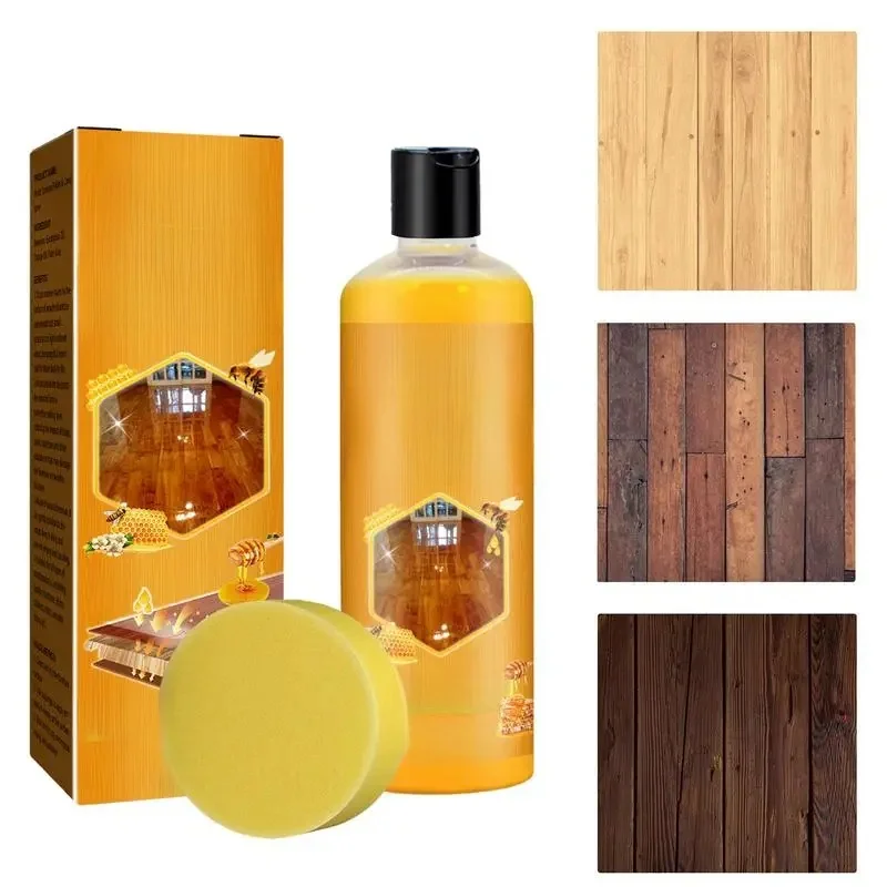 Cire d'abeilles pour meubles, Agent de nettoyage et de cire pour abeilles, 100ml, cire naturelle pour meubles, nettoyant pour bois longue durée, protection