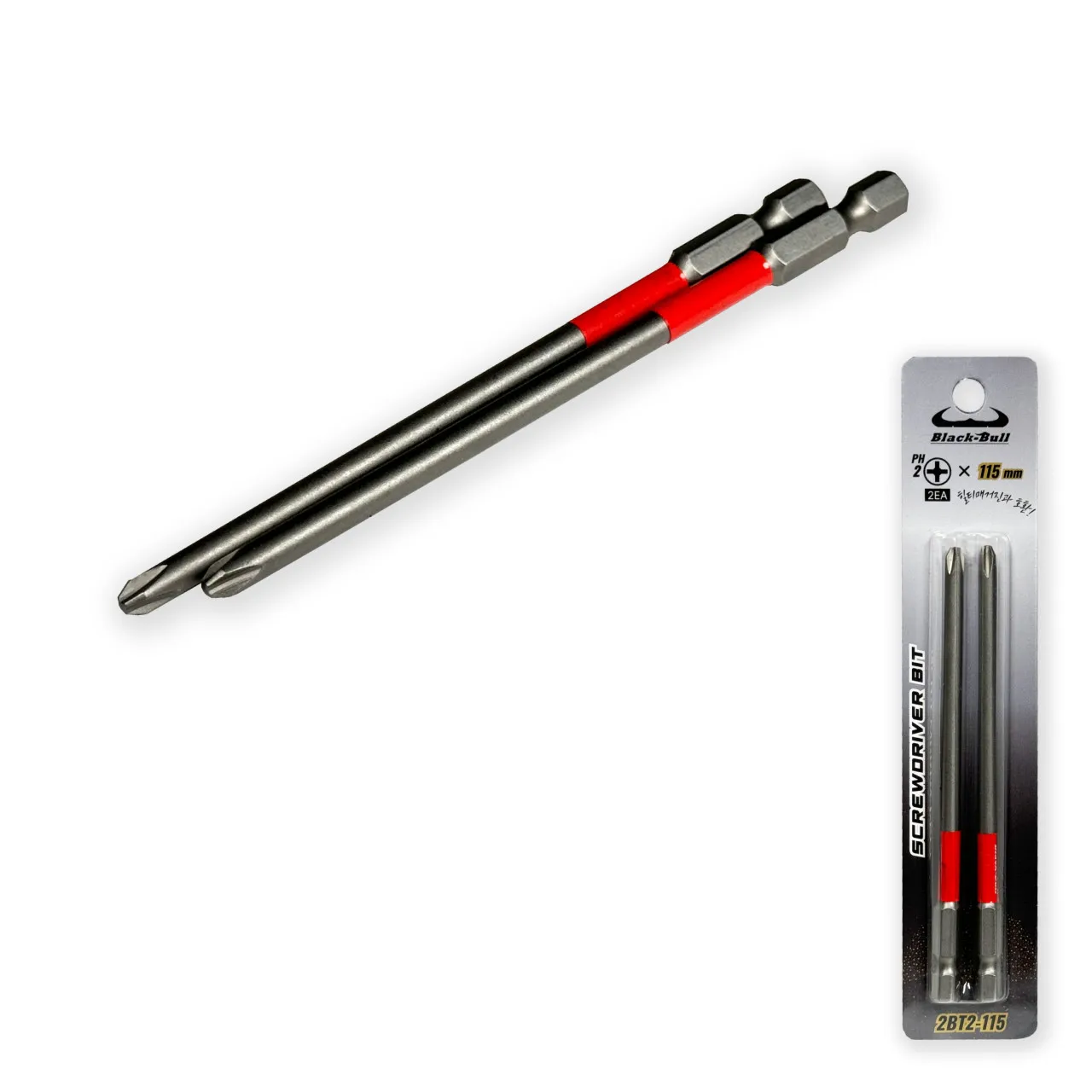 115mm (2pcs) drill bits for impact (Hilti magazine compatible)