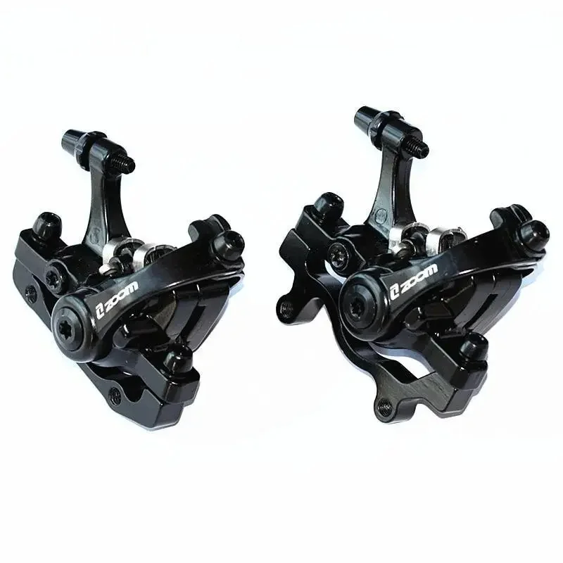 AliExpress NONE Zoom Aluminum Alloy Bicycle Rear Disc Brake Black Mountain Road Mtb Bike Mechanical Caliper Disc Brakes Cycling Double Brake