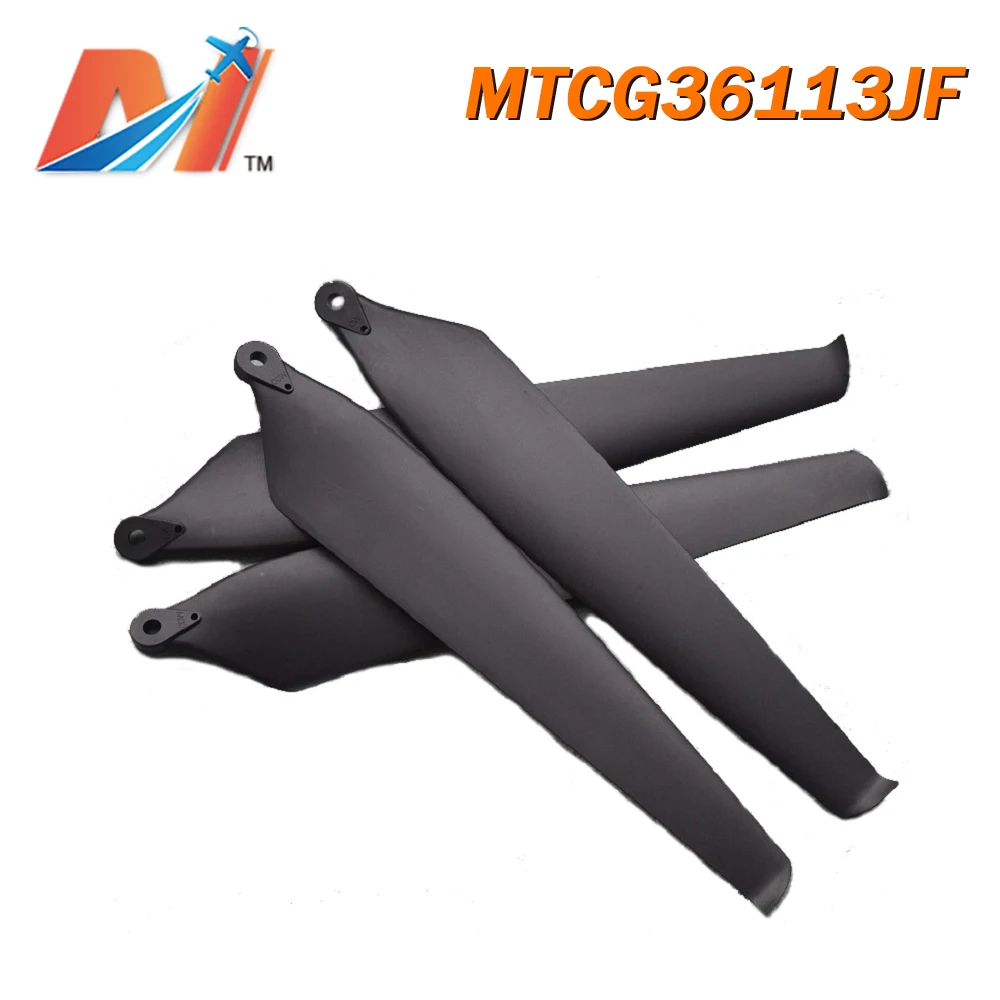 1 Pair 36x11.3inch CW and CCW Carbon Fiber Nylon Propeller for XAG P30 Drones Plant Agriculture Photography Spraying Quadcopter