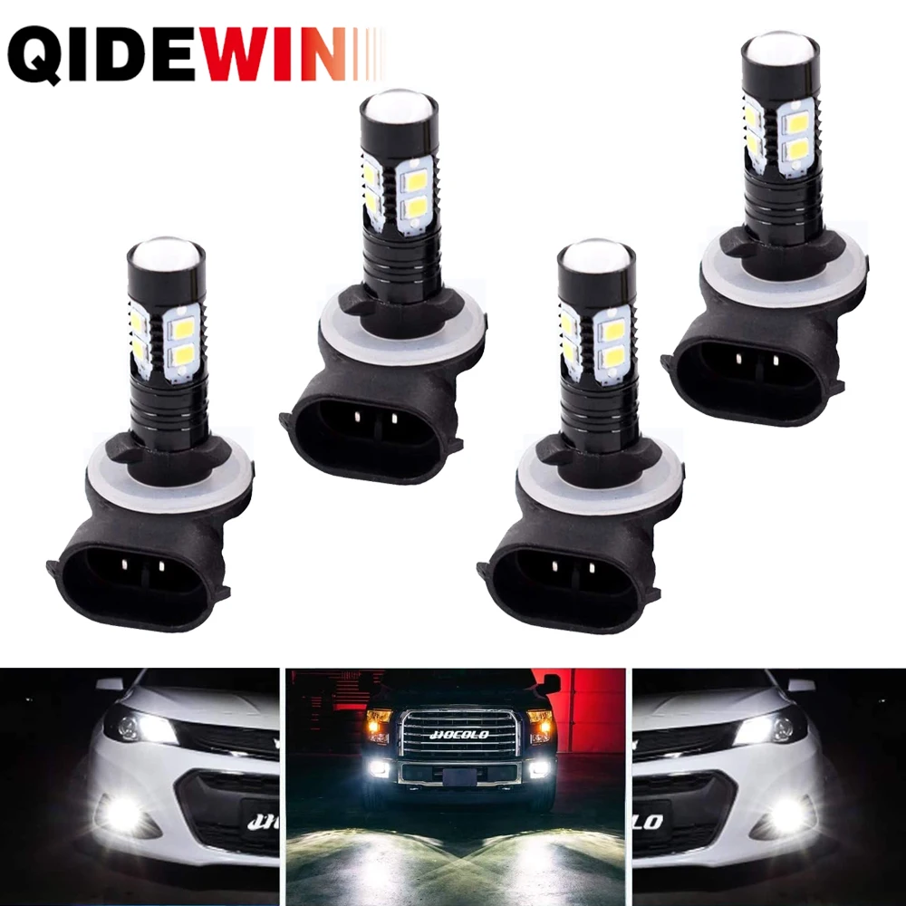 Accessories LED Bulbs LED LIGHT BULBS LED Headlight Bulbs 12V&55W 2PCS 6000K For Polaris Sportsman 300 400 450 Accessories Tools
