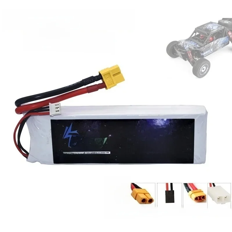 Akumulator Lipo 2S 5200mAh 7.4V do dronów wyścigowych FPV RC Samochód Łódź Helikopter Samolot Części Akumulator 7.4V z wtyczką XT60 TRX XT90 T — zdjęcie produktu 7