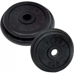 1 kg Dumbbell Disk Weights For Fitness Weight lifting Crossfit Equipment Barbell Gym Muscle Strength Exercise Barbell