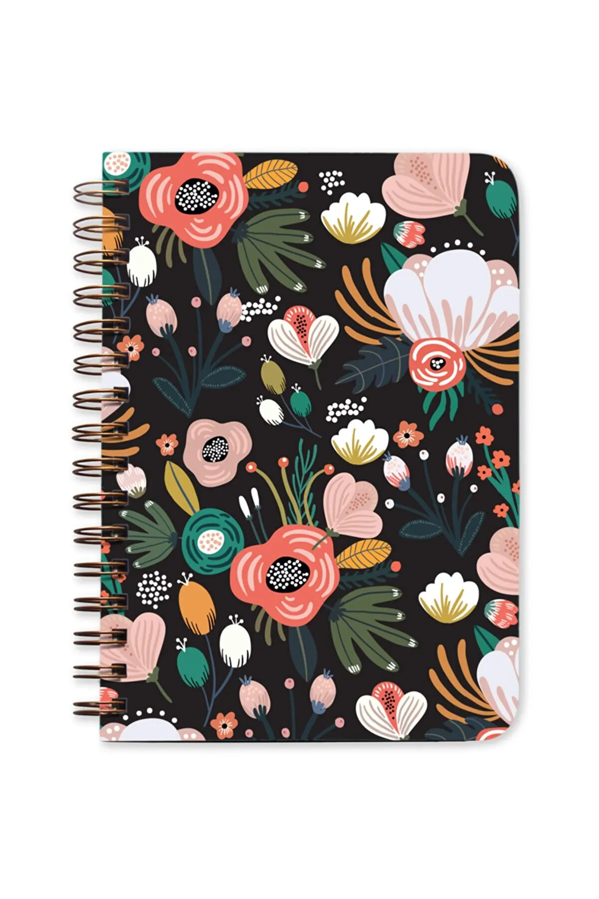 

A5 Notepad School Memoir Souvenir Kitchen Organizer Book Gift Products Spiral Book 224 Pages Planner 16.5 cm x 22 cm Size