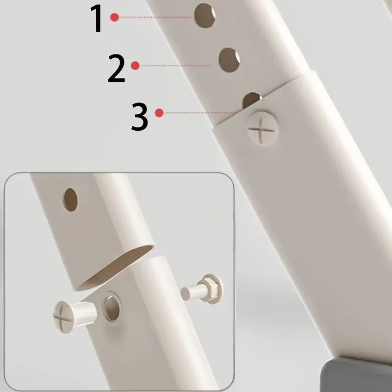 مقعد مرحاض محمول للتدريب على استخدام المرحاض 3 في 1 للشباب - مقعد قابل للتعديل وقابل للطي مع حزام أمان، ألوان مختلطة #4