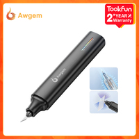 Portable Handheld Ultrasonic Cutting Knife For Plastic Resin PCB Carbon Fiber DIY Electric Fiber Cutting tool 40KHZ 50 blades